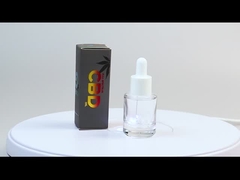 متانة صناديق تعبئة CBD مخصصة مع تصميم مخصص ومصفوفة متطاطية أو لامعة